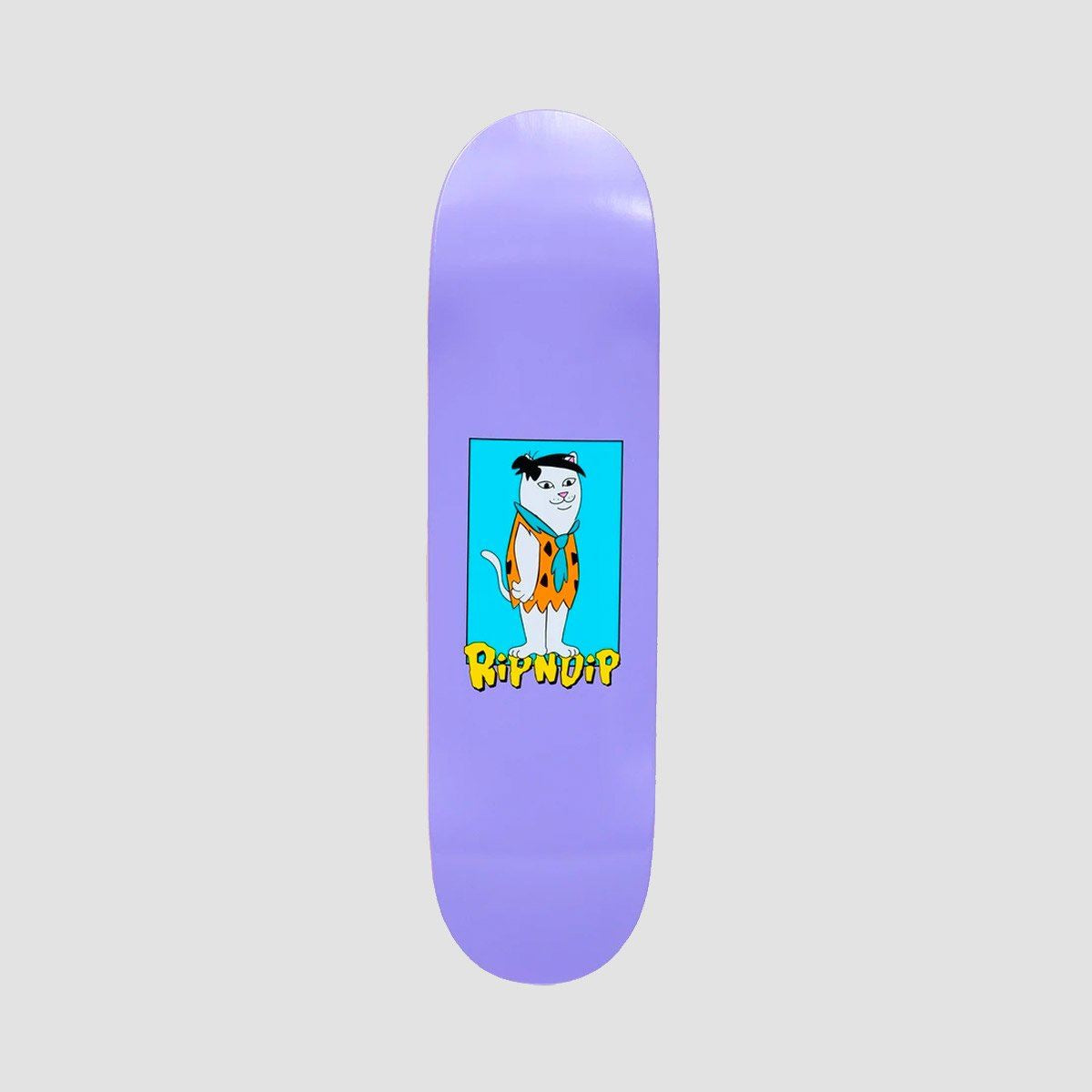 Ripndip Bedrock Skateboard Deck Purple - 8.25"