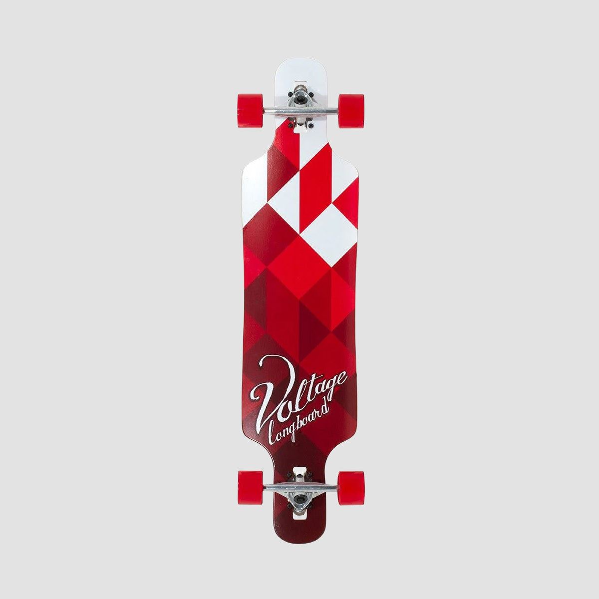 Voltage DT Longboard White/Red - 39"