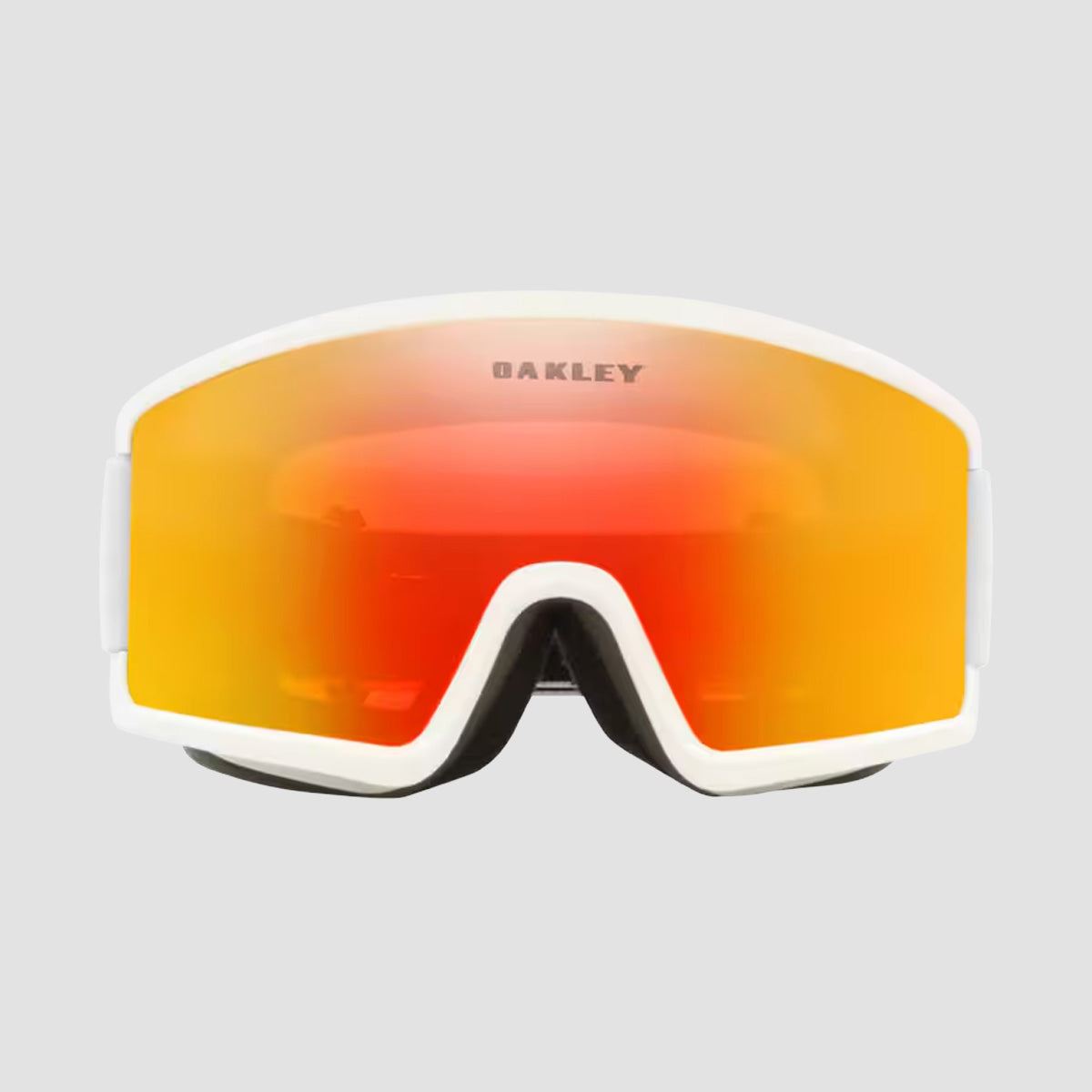 Oakley Target Line Snow Goggles Matte White/Fire Iridium