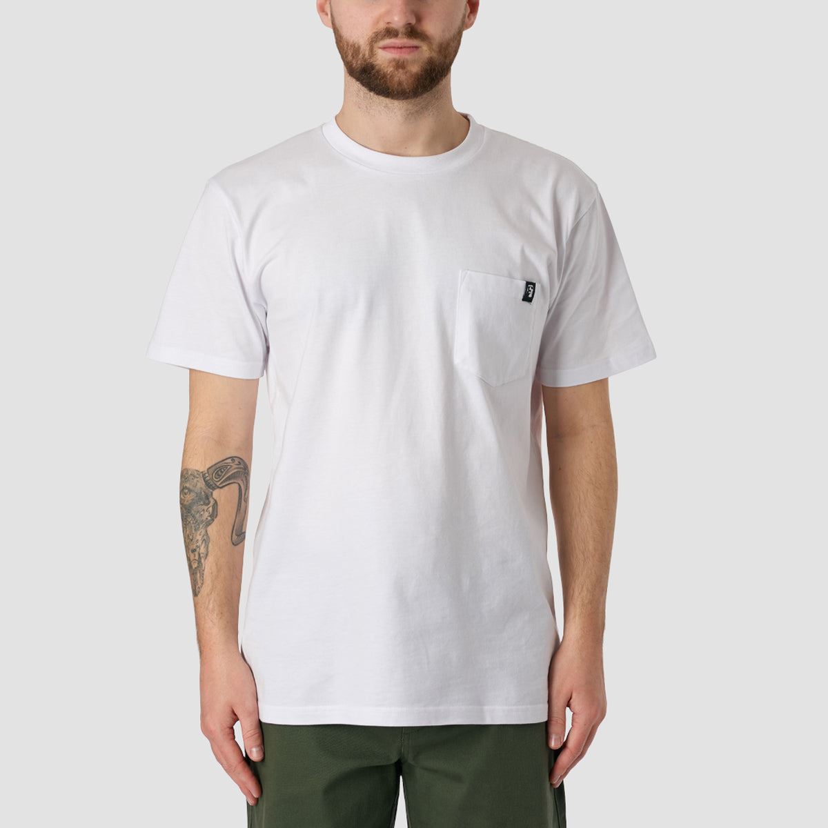 Heathen Microlith Pocket T-Shirt White