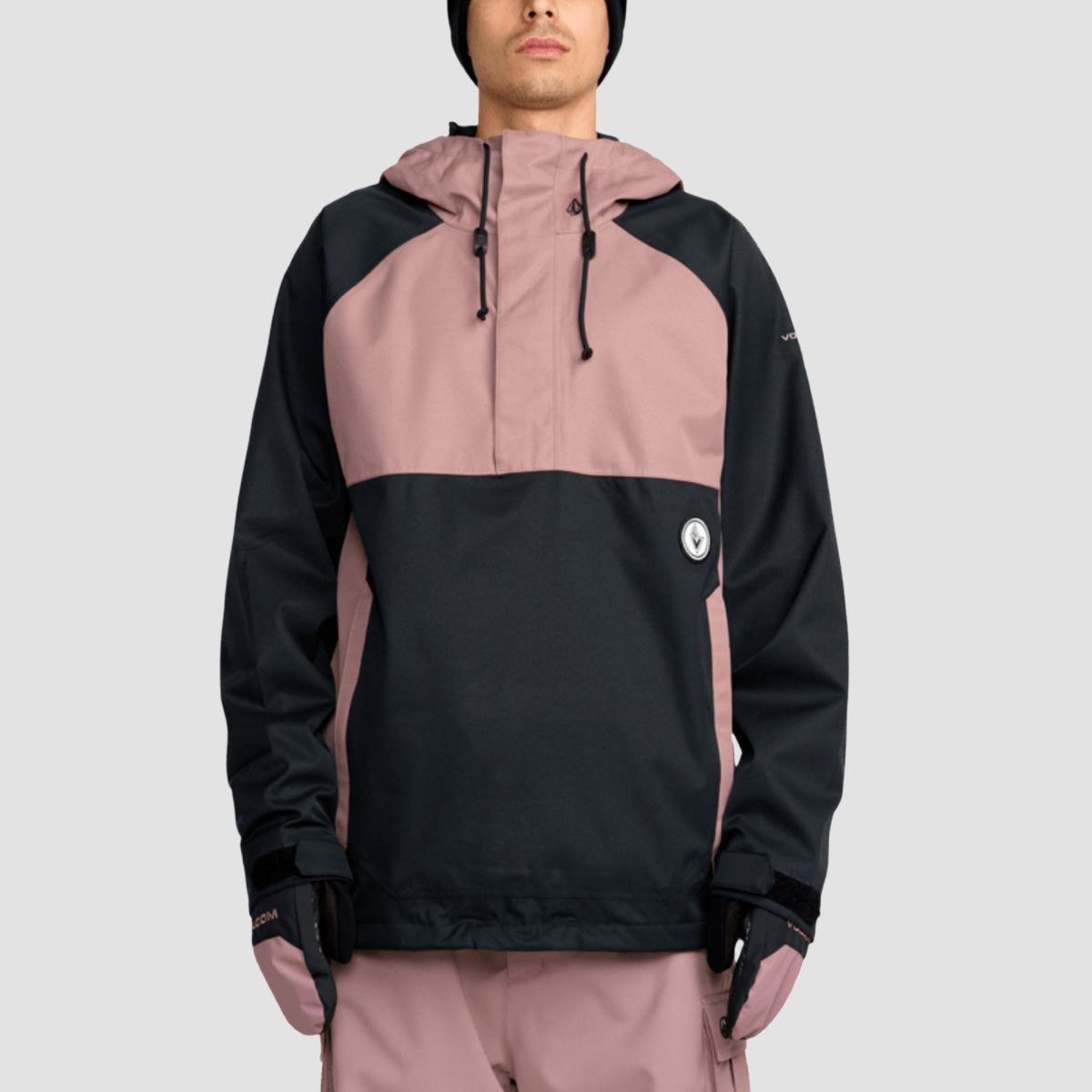 Volcom Hossegor Pullover 20K Snow Jacket Mauve