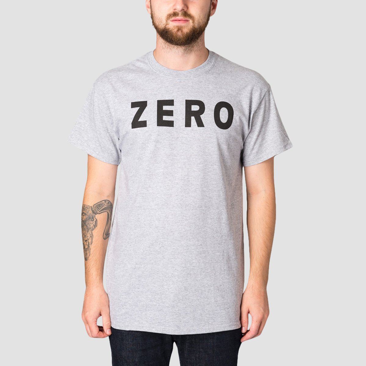 Zero Army T-Shirt Heather Grey