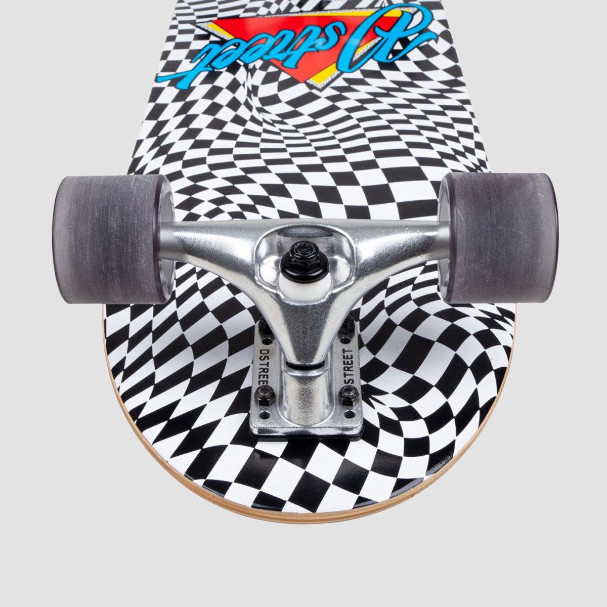 D Street Surfskate Check Warp Cruiser Skateboard - 10"