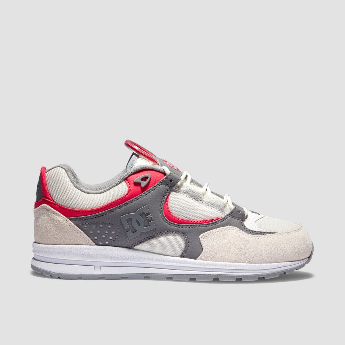 DC Kalis Lite Shoes - Rio Red/Off White