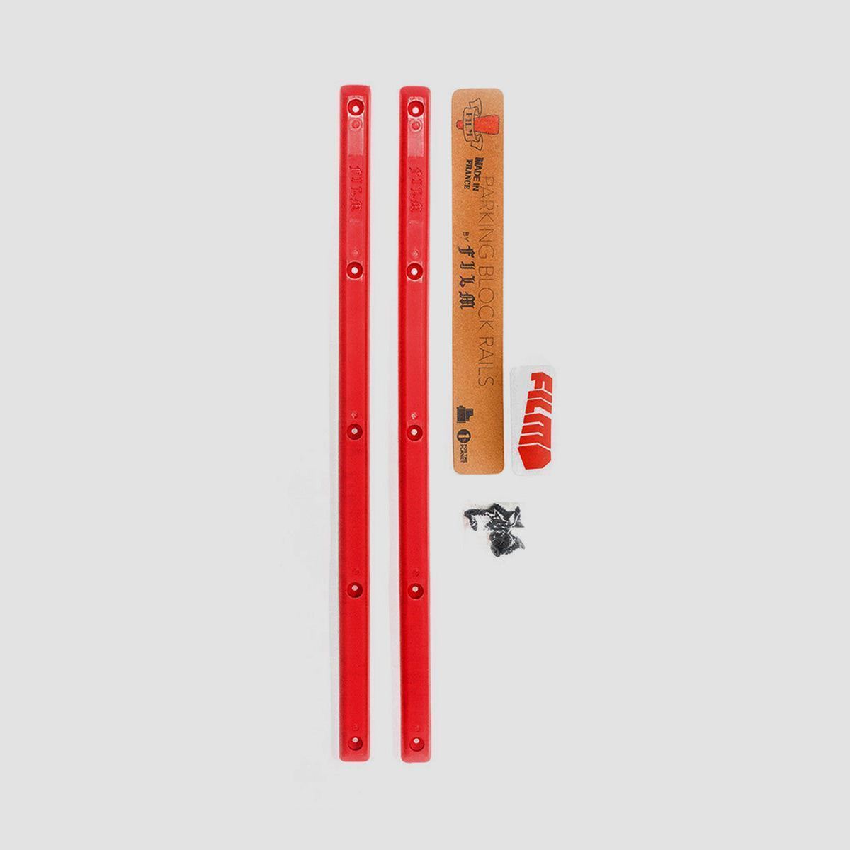 Film Trucks Parking Block Rails Red