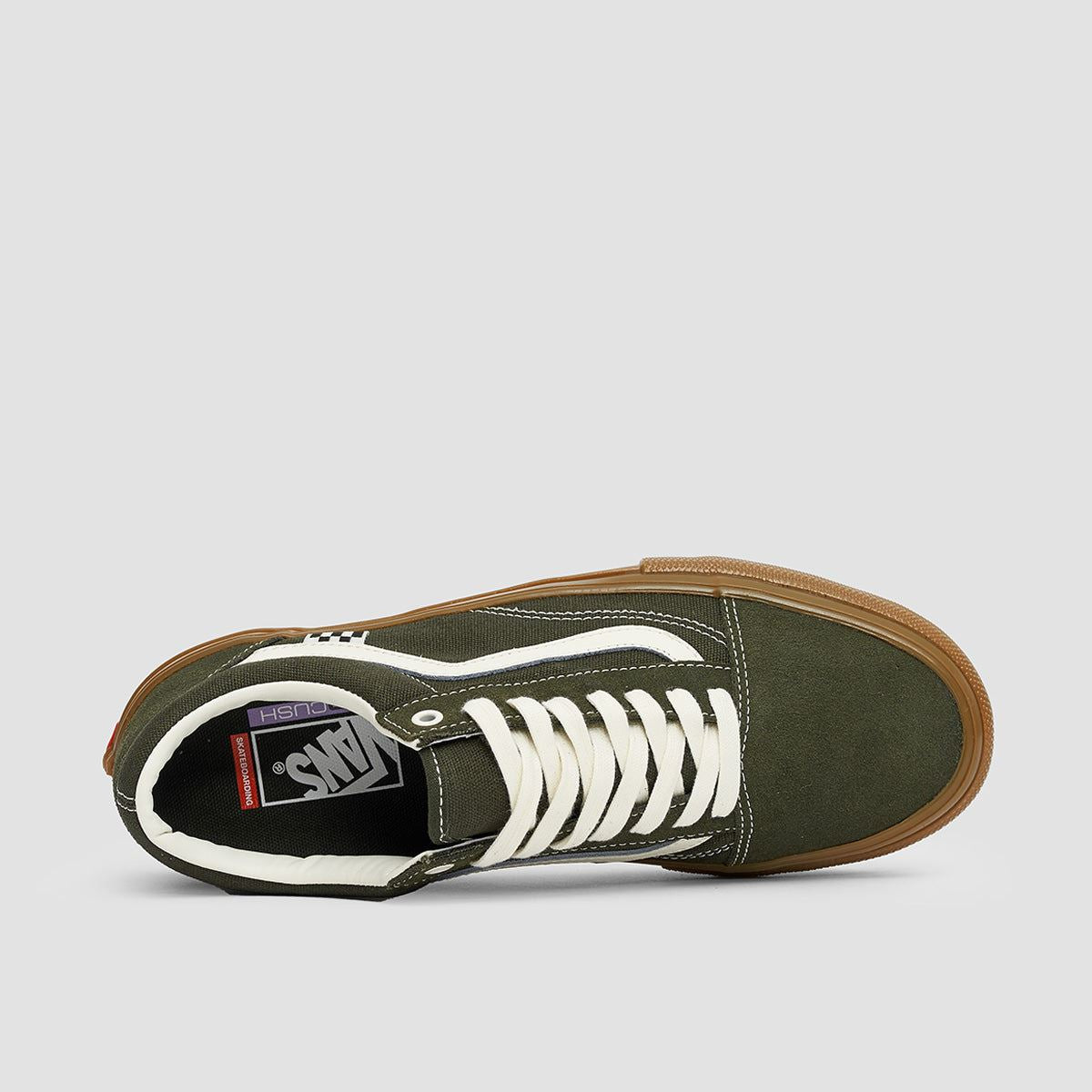 Vans Skate Old Skool Shoes - Forest Night/Gum