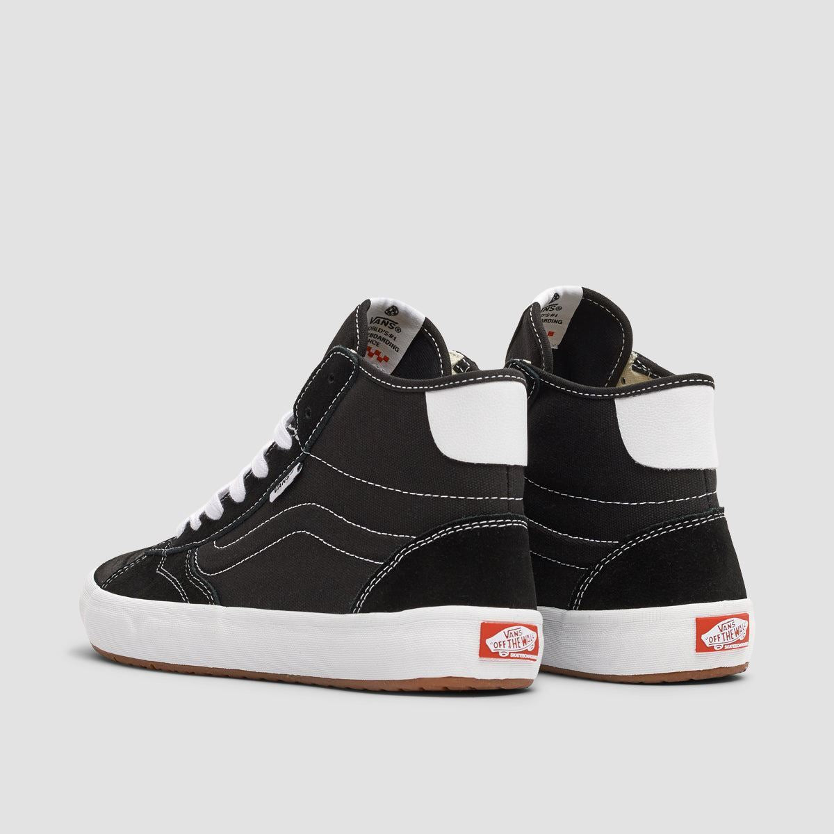 Vans The Lizzie High Top Shoes - Black/White