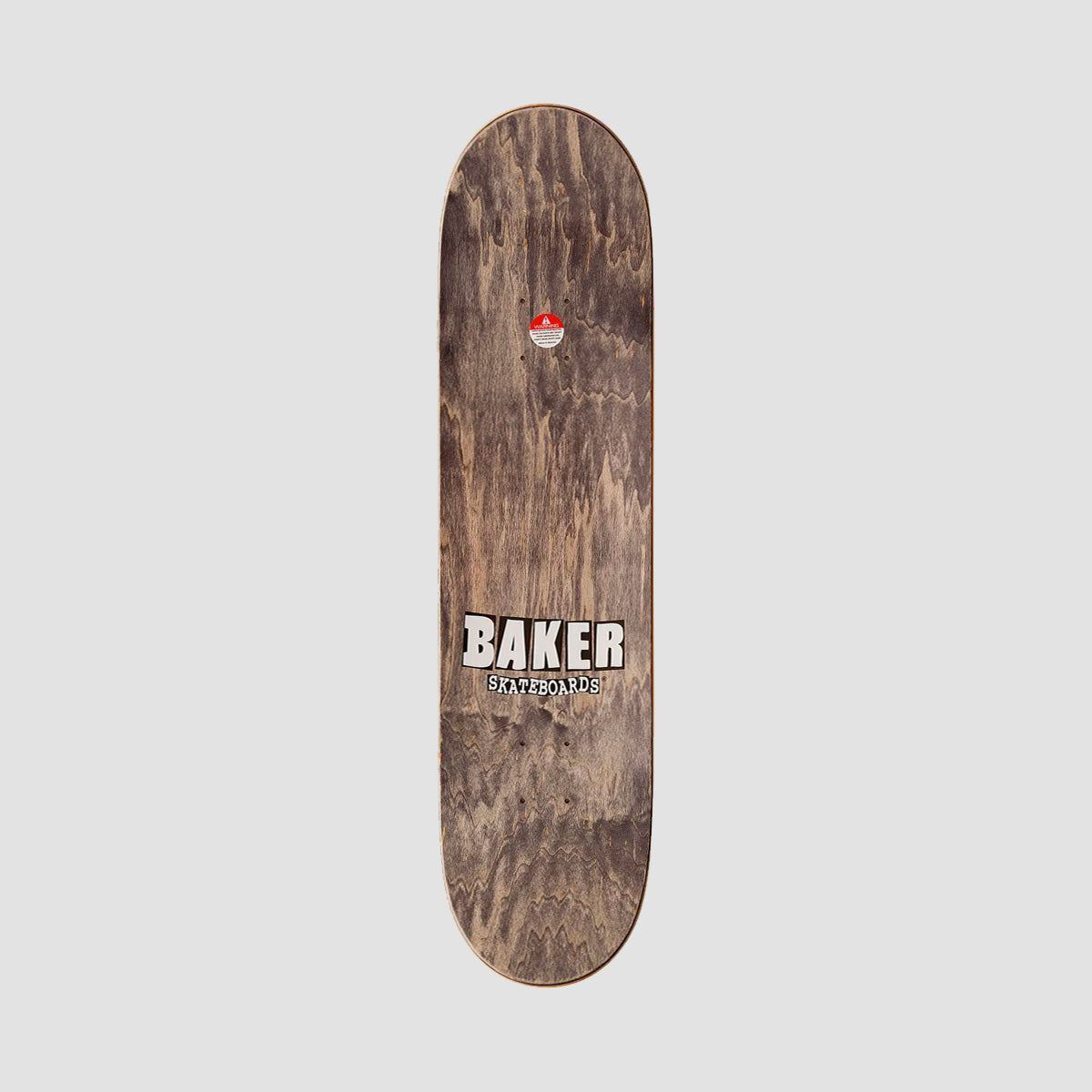 Baker Brand Logo Skateboard Deck Red/Black- 8.475"
