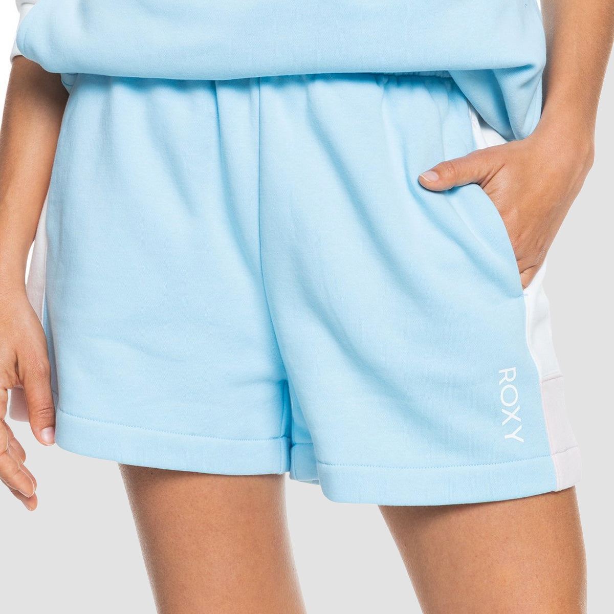 Roxy Keep On Moving Shorts Cool Blue - Womens