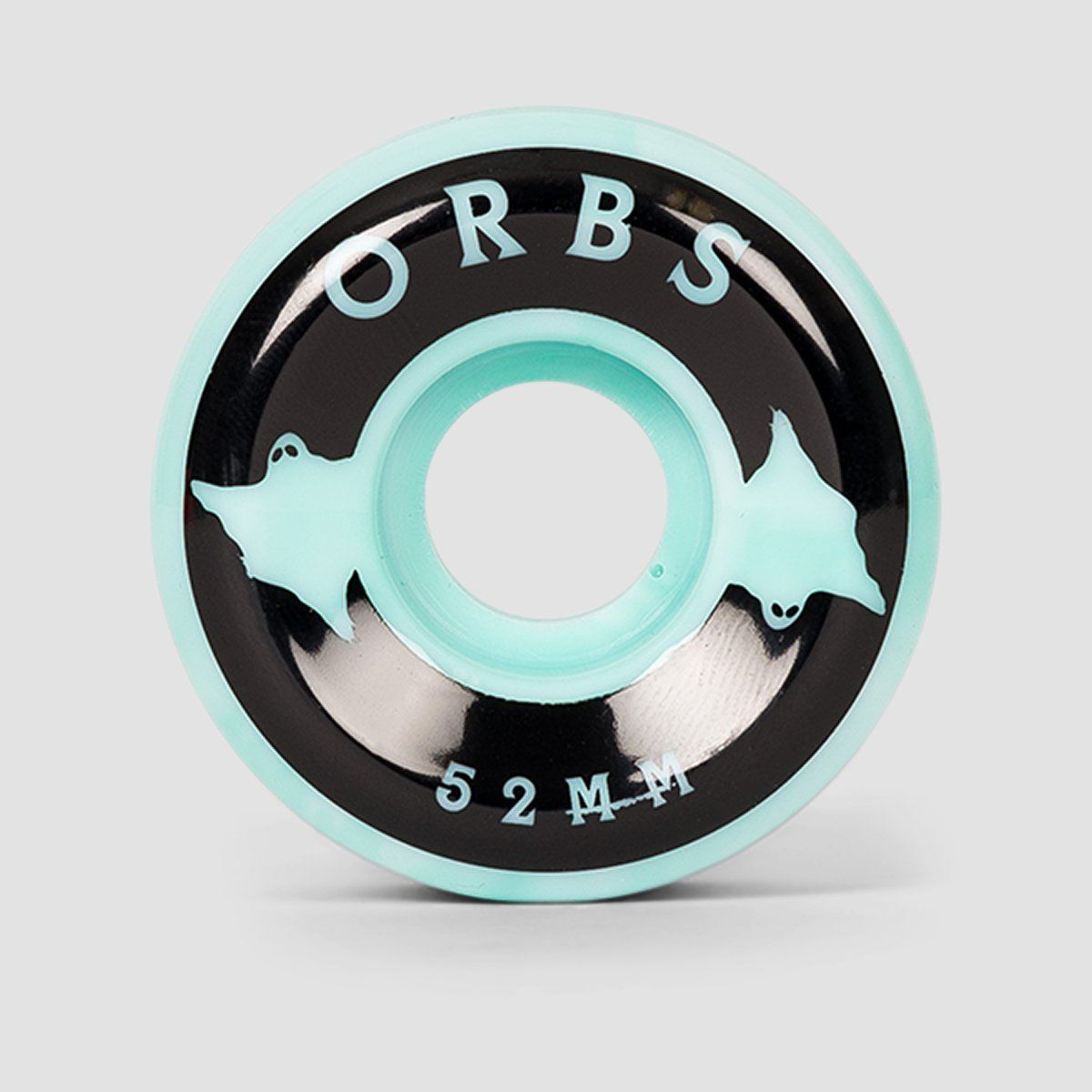 Welcome Orbs Specters Swirls 99A Skateboard Wheels Teal/White Swirl 52mm