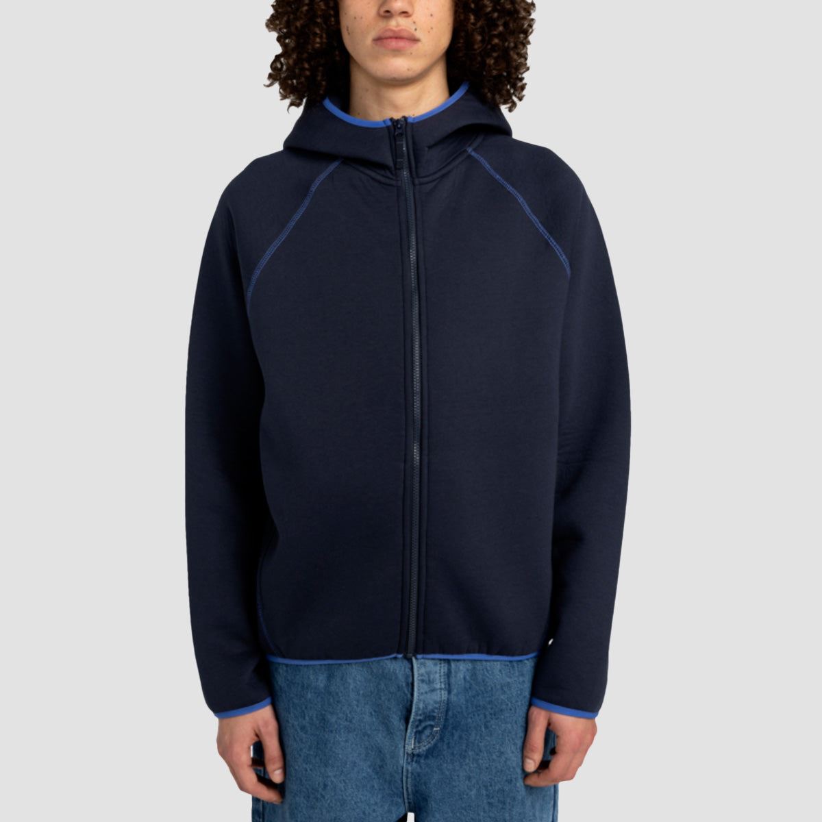 Element Sahtu Rain Zip Hoodie Eclipse Navy