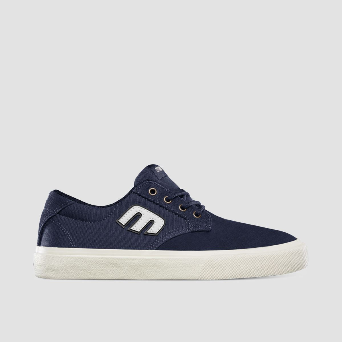 Etnies Barge Plus Shoes - Navy