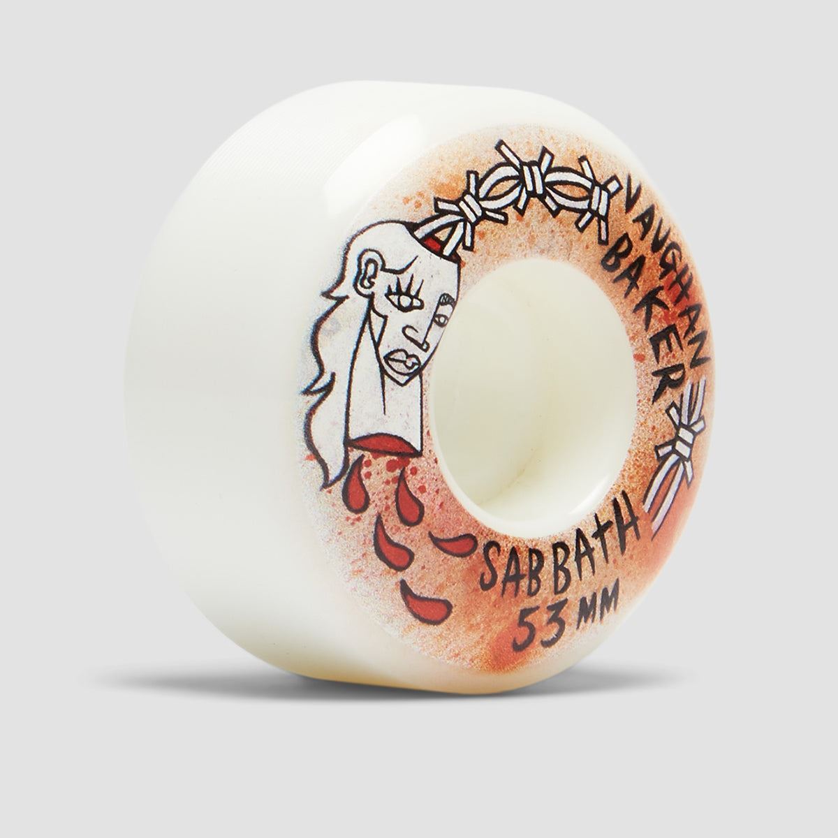 Sabbath Vaughan Baker Og Slim ATU 99A Skateboard Wheels 53mm