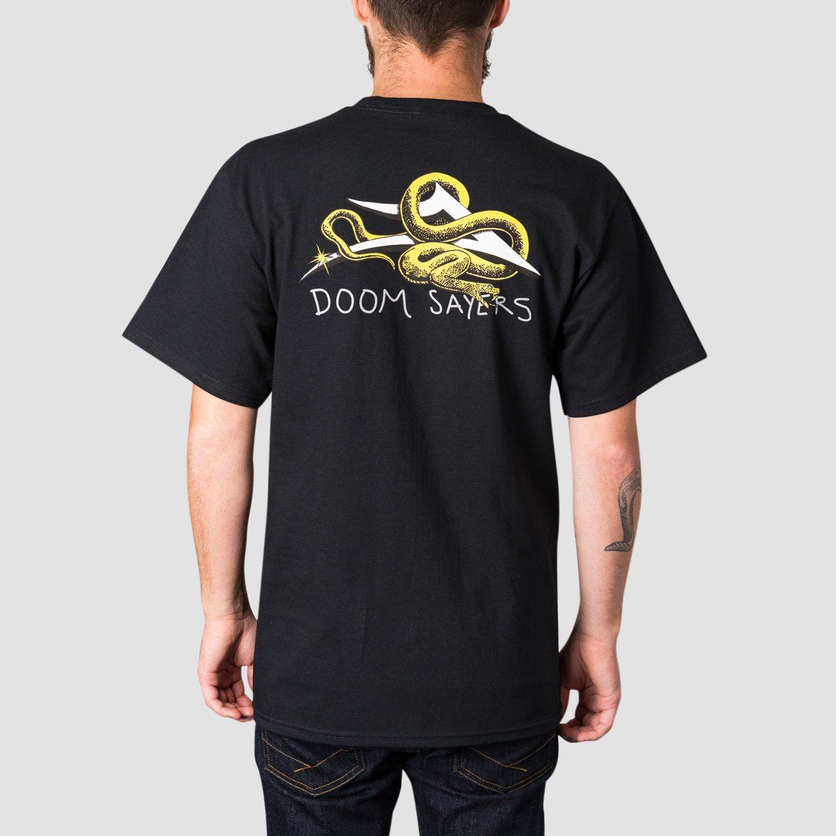 Lakai Doomsayers Flare Snake T-Shirt Black