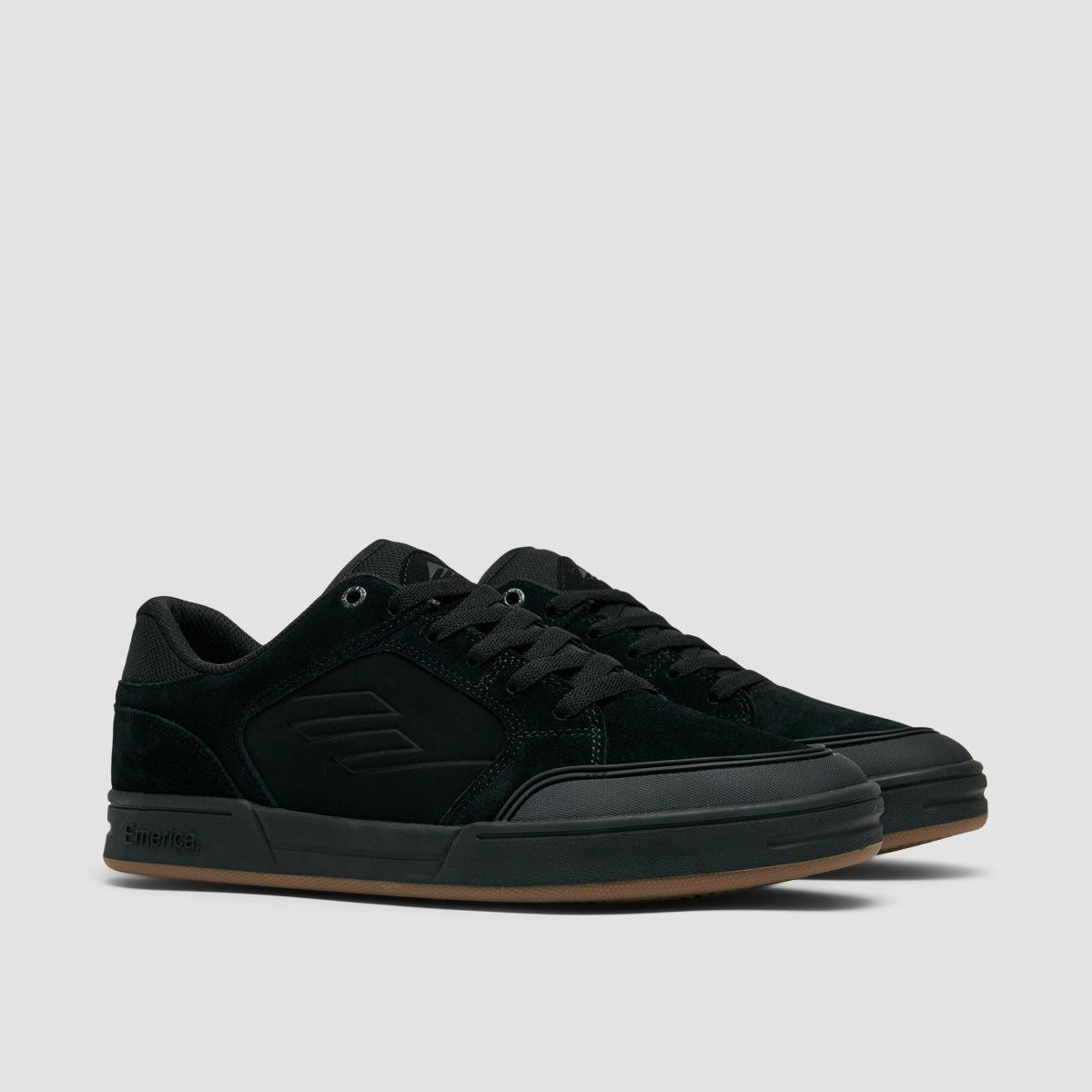 Emerica Heritic Shoes - Black/Black