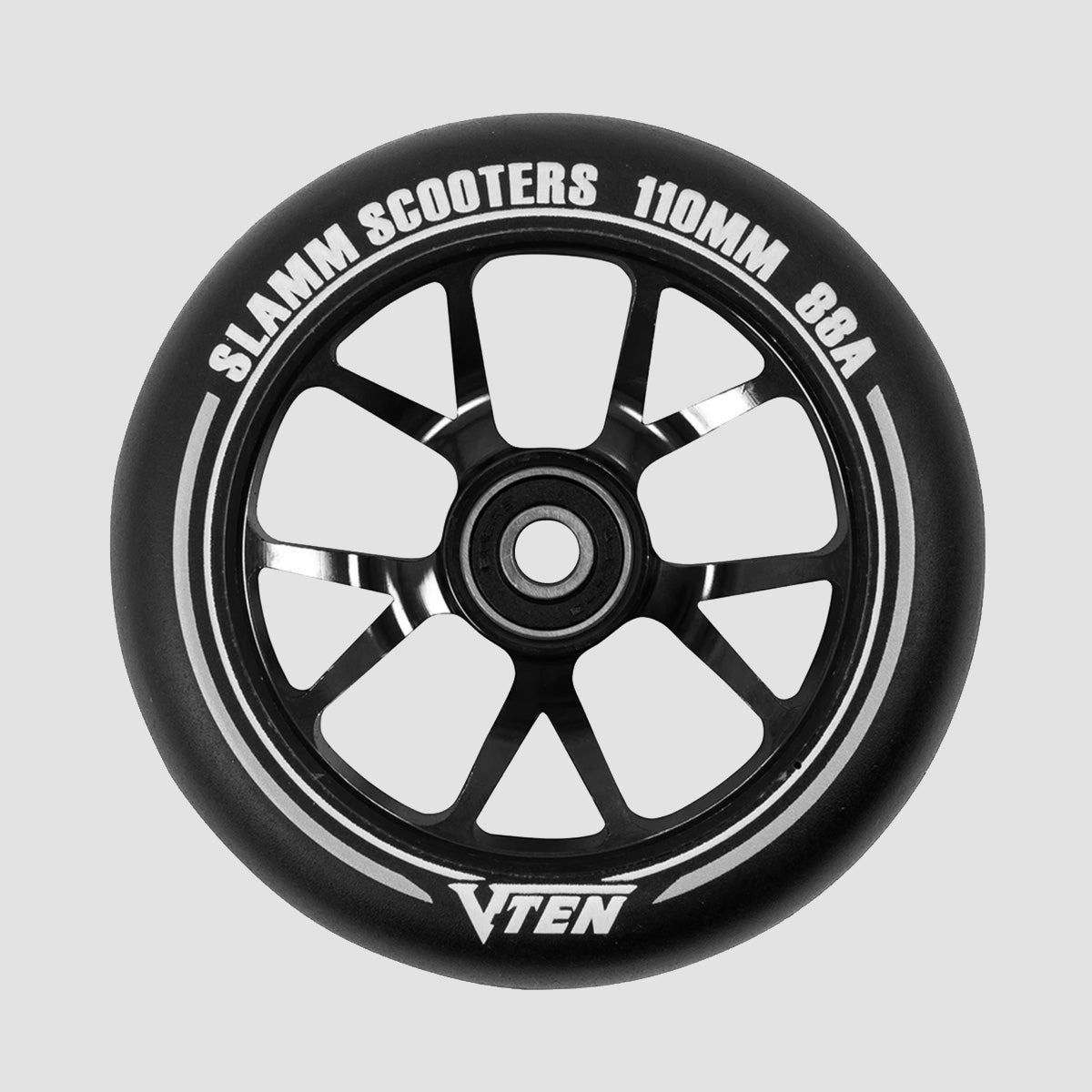 Slamm V-Ten II 88A Scooter Wheel x1 Black 110mm