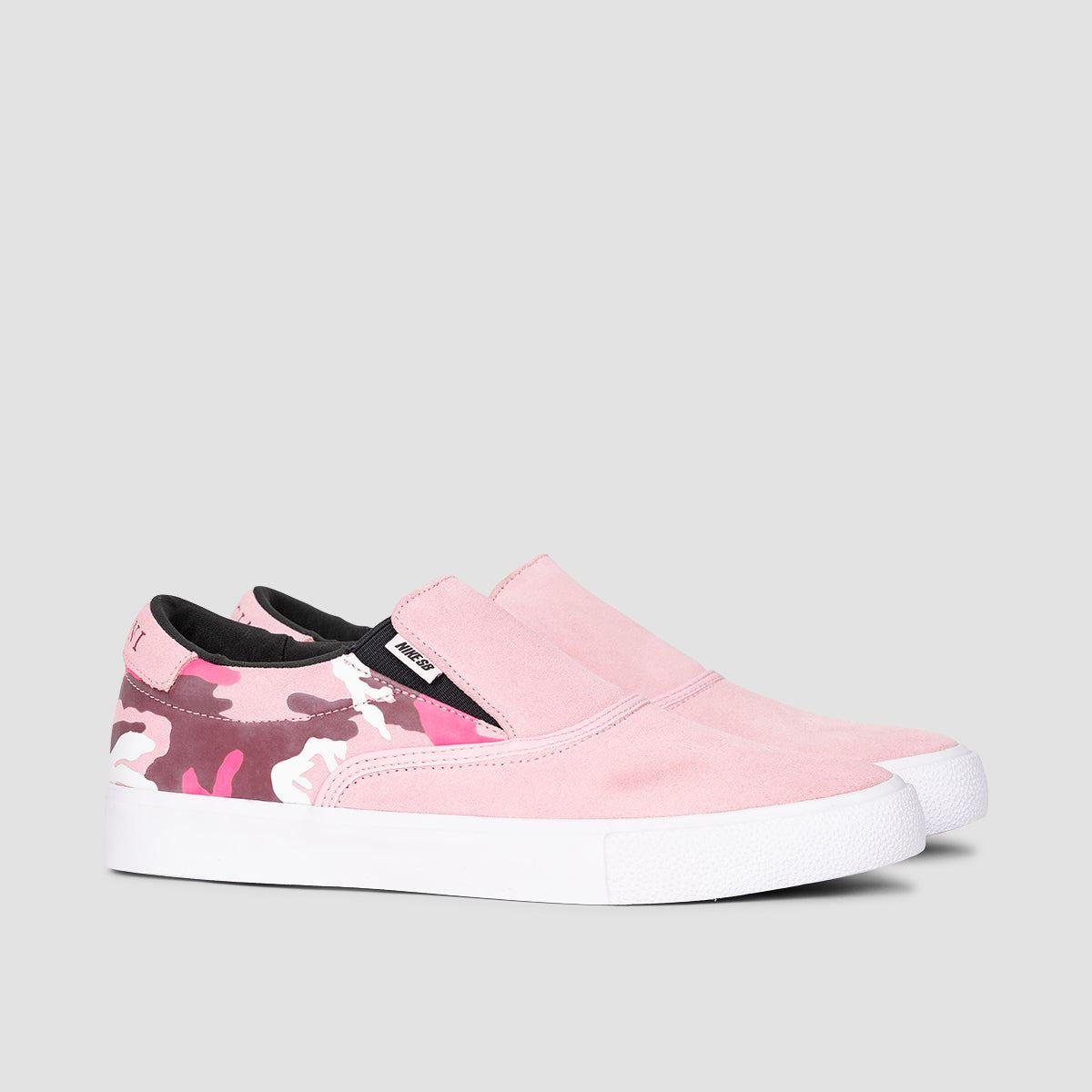 Pink nike skate shoes online