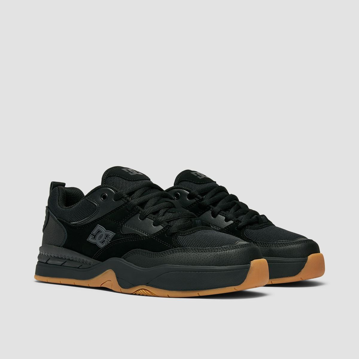 DC Ascend Shoes - Black/Black/Gum