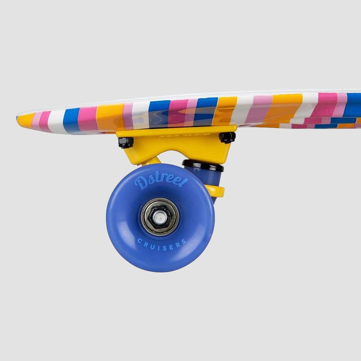 D Street Cruiser Skateboard Stripes - 23"