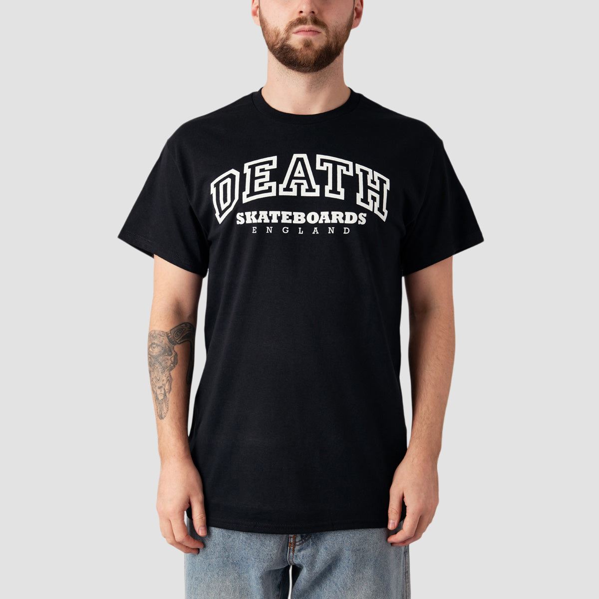 Death College T-Shirt Black