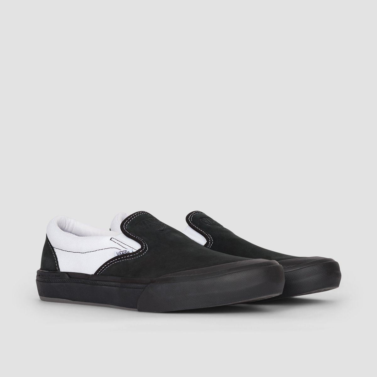 Vans Bmx Slip-On Shoes - Dak Black/White