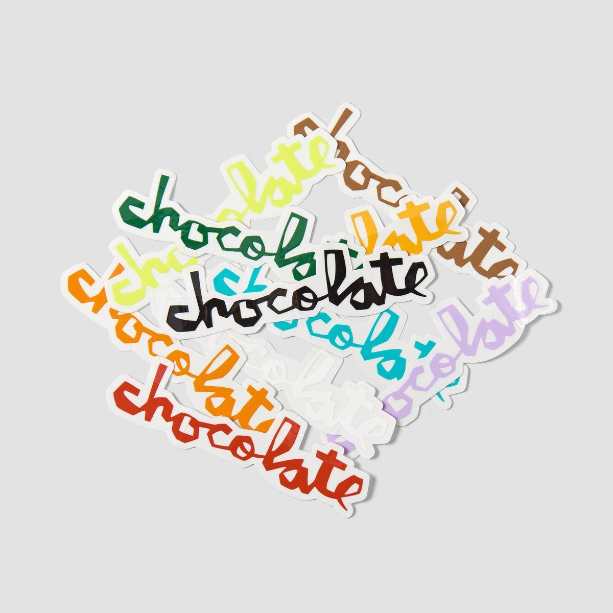 Chocolate Chunk Sticker Assorted Colours 135x35mm