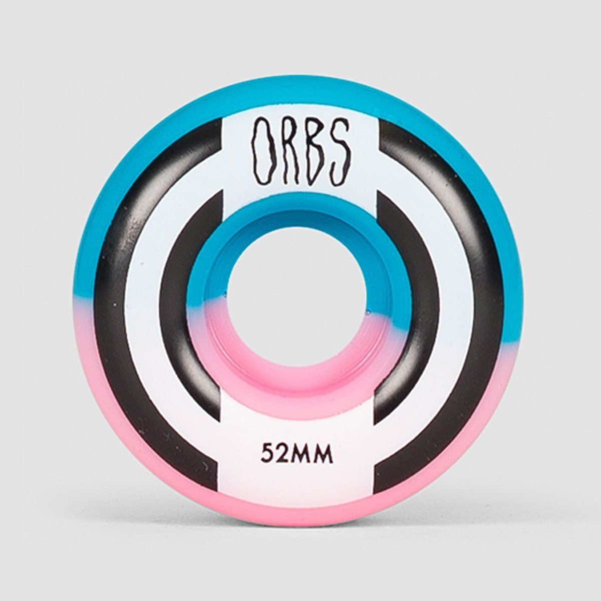 Welcome Orbs Apparitions Splits 99A Skateboard Wheels Pink/Blue 52mm