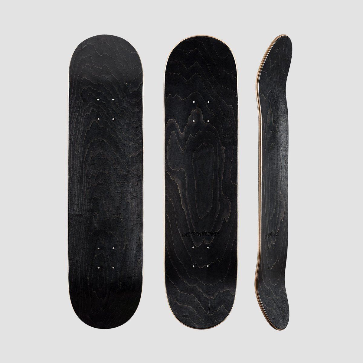 Enuff Classic Skateboard Deck Black - 8.25"