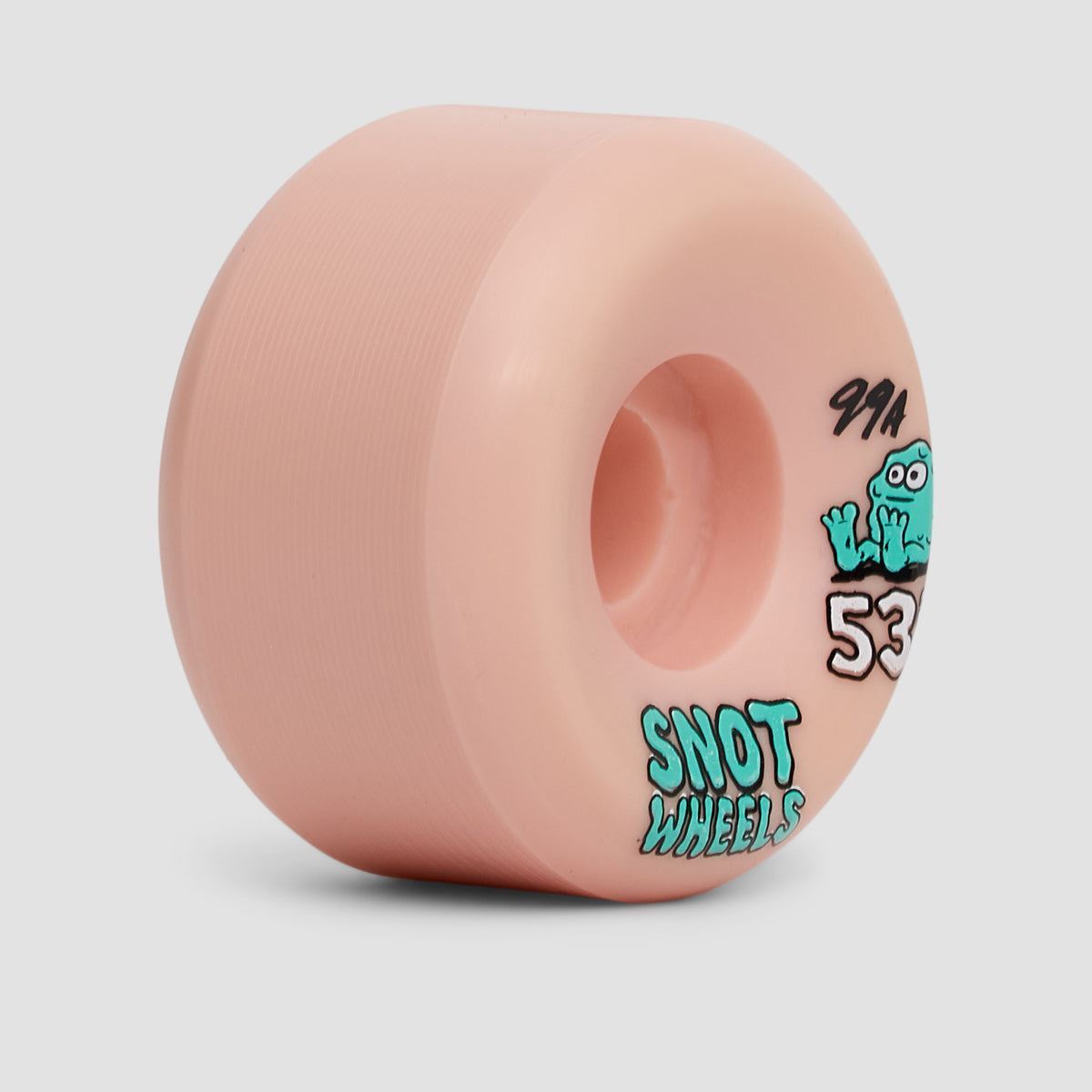 Snot Team 99A Conical Skateboard Wheels Pale Pink 53mm