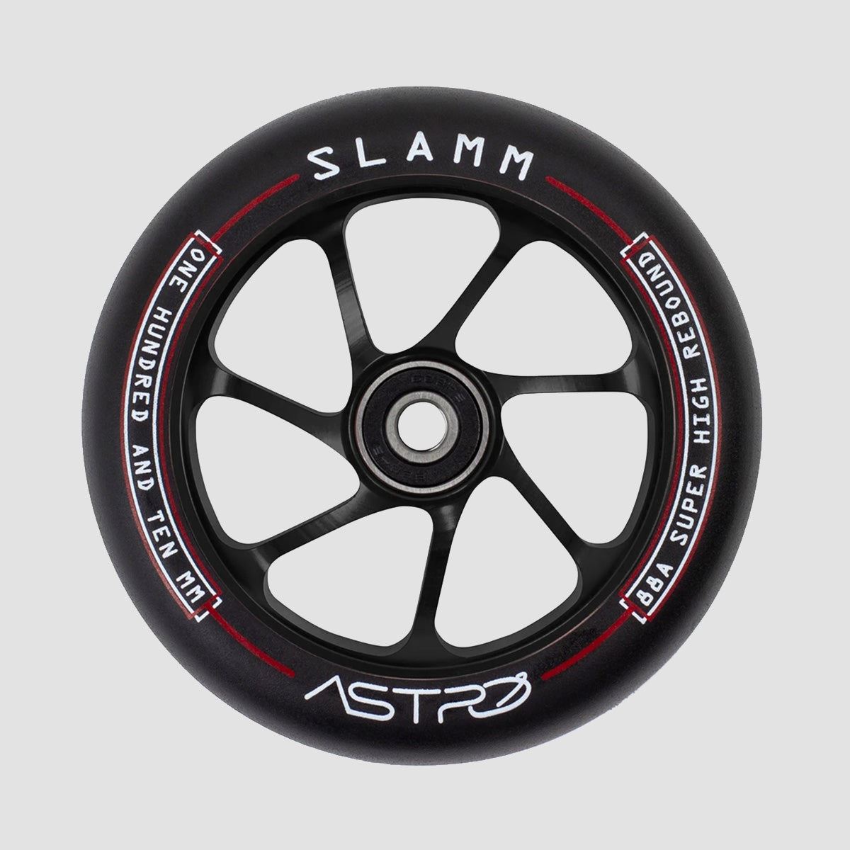 Slamm Astro Scooter Wheel x1 Black 110mm