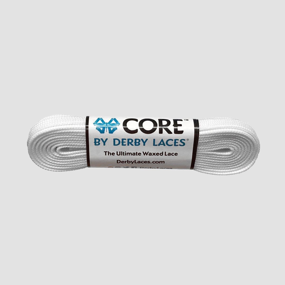 Derby Laces CORE 6mm 114cm Shoelaces White
