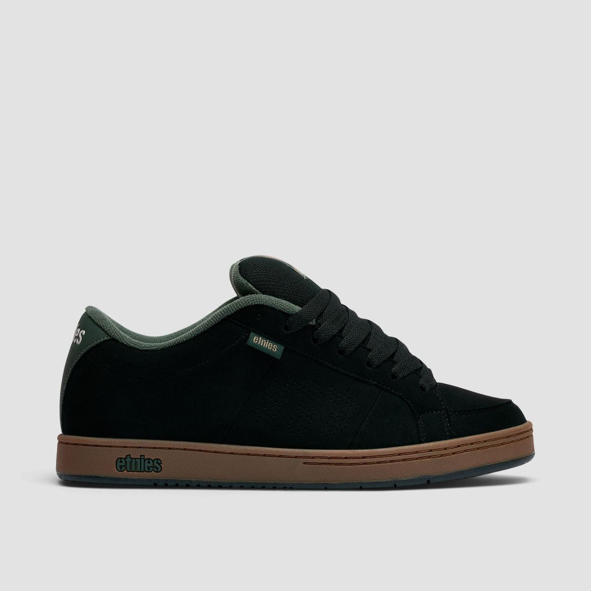 Etnies Kingpin Shoes - Black/Green/Gum