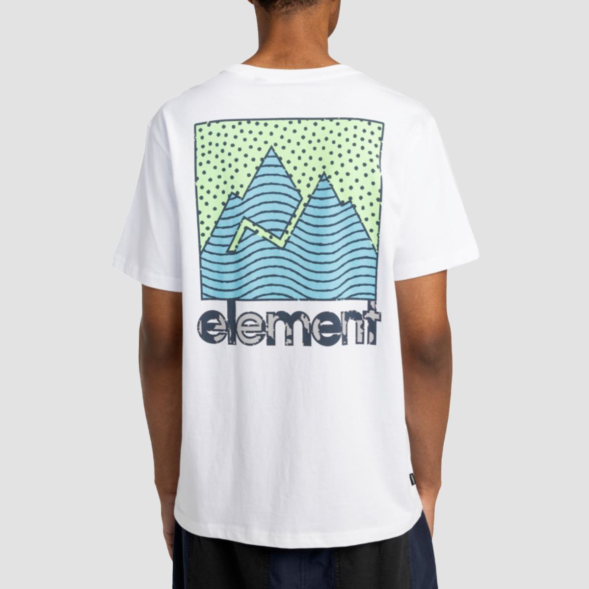 Element Joint Texture T-Shirt Optic White