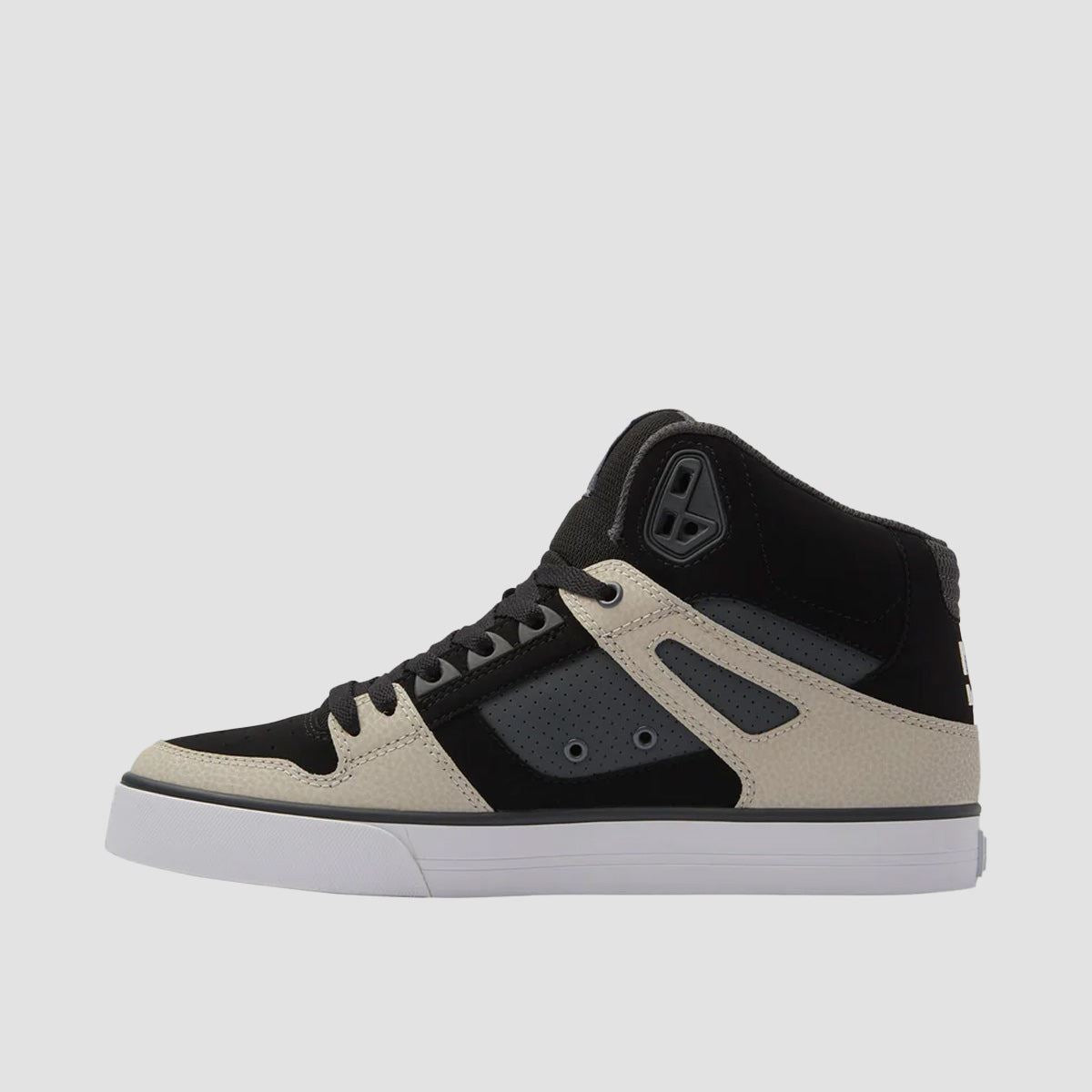 DC Pure HT WC High Top Shoes - Black/Grey/Brown