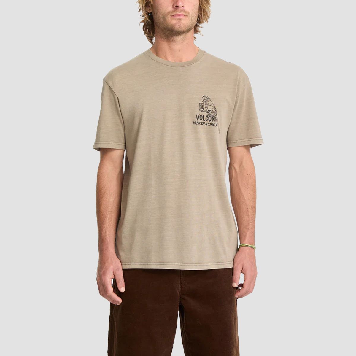Volcom Liquor Locker PW T-Shirt Brindle