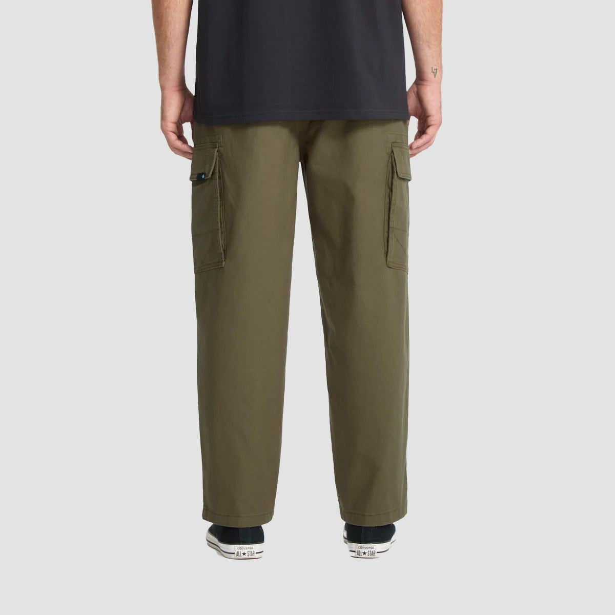 Volcom Billow Tapered EW Cargo Pants Sage Leaf
