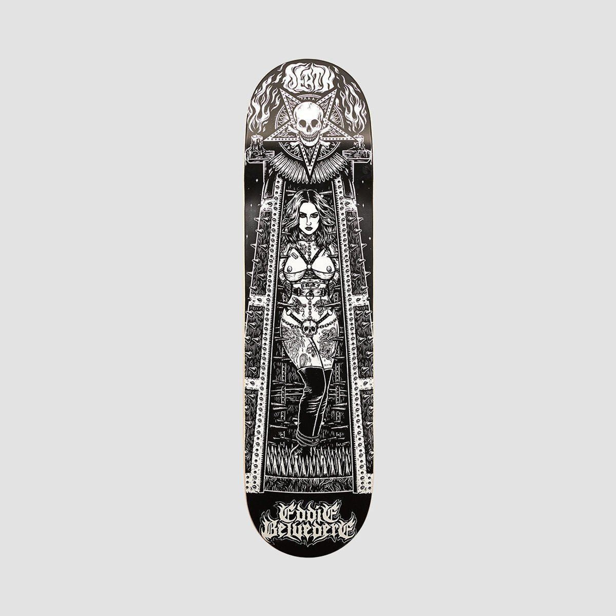 Death Eddie Belvedere Maiden Skateboard Deck - 8.25"