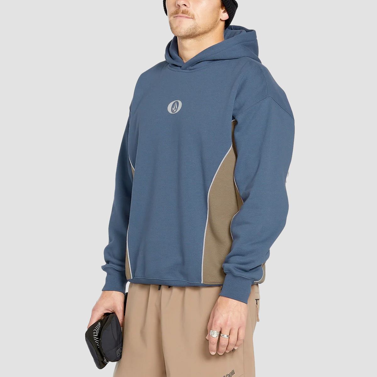 Volcom Vital Pullover Hoodie Indigo