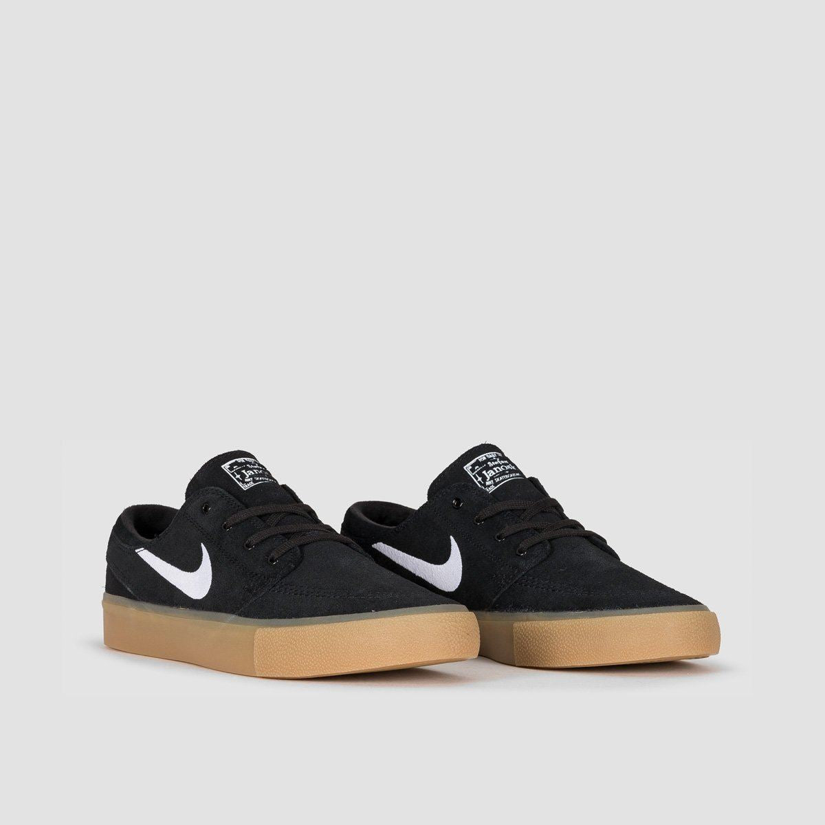 Nike zoom stefan janoski black gum best sale