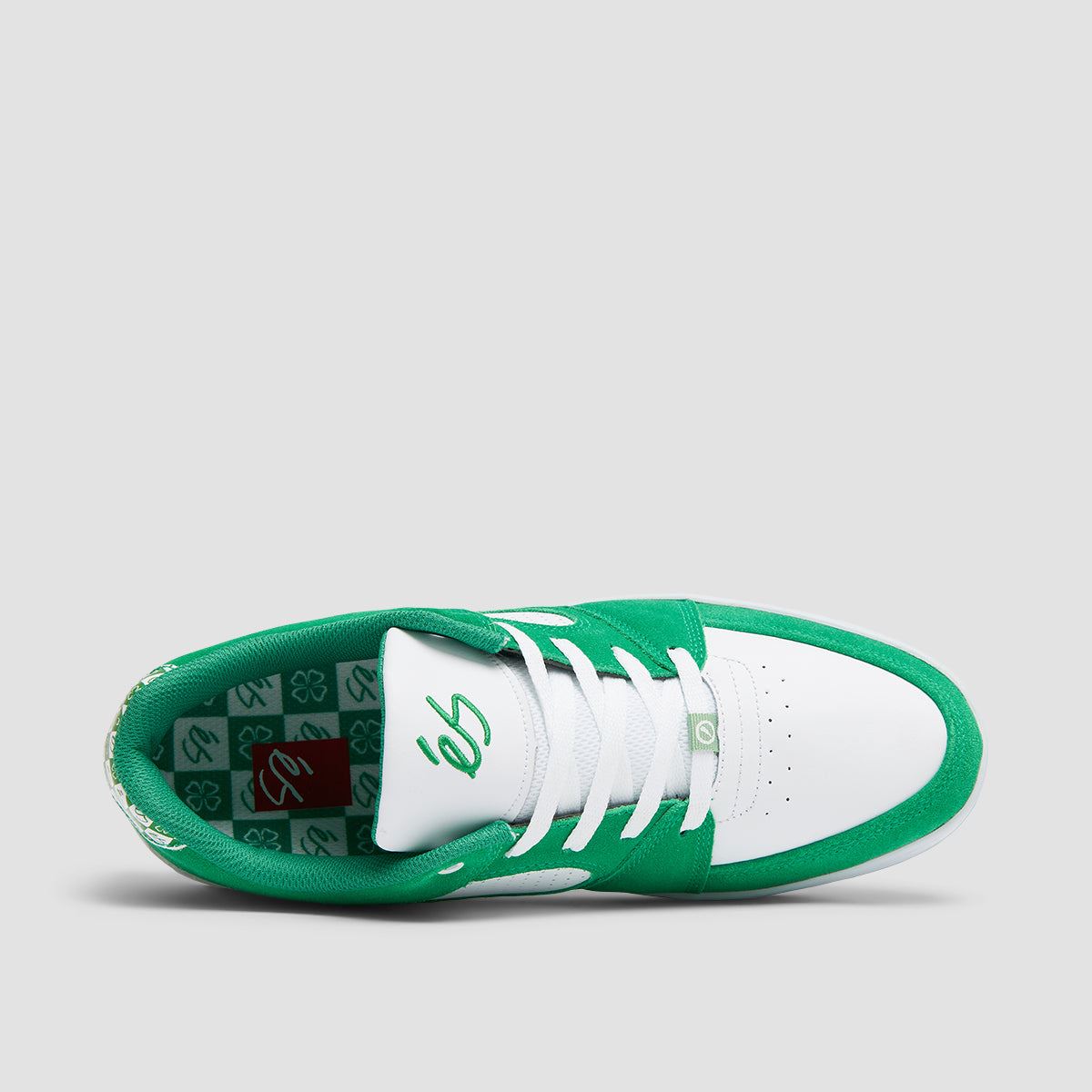 eS Accel Slim Shoes - Green/White