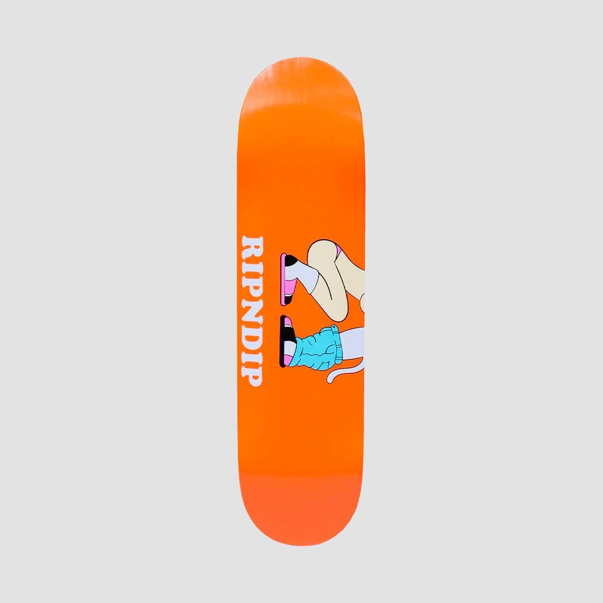 Ripndip Love is Blind Skateboard Deck Orange - 8"