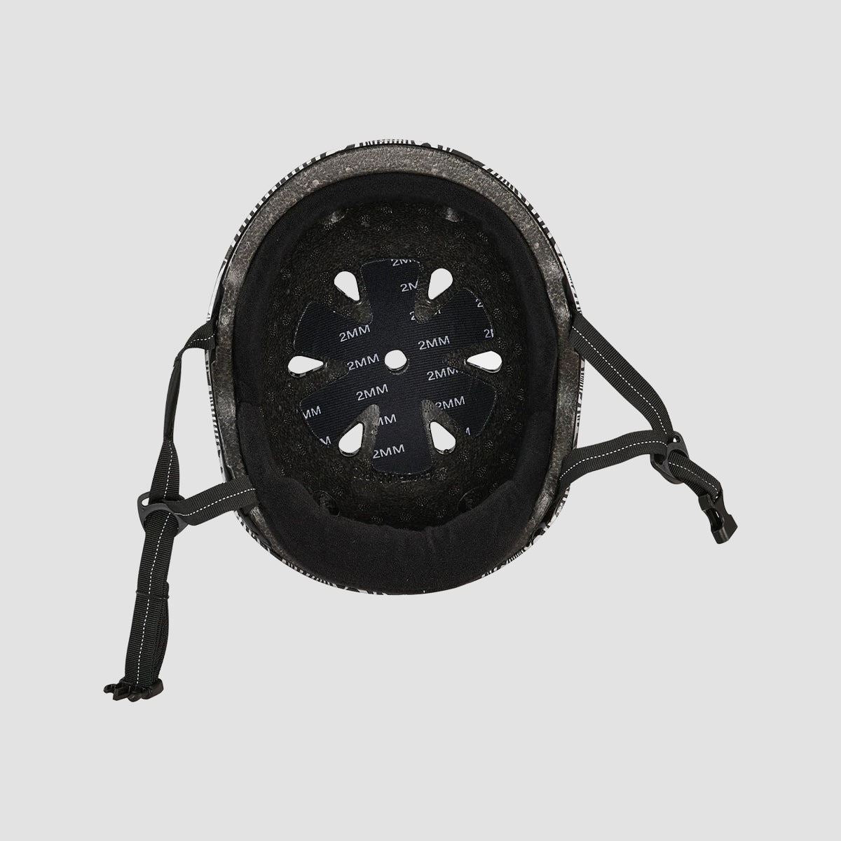 Pro-Tec X Spitfire Low Pro Helmet Black Swirl