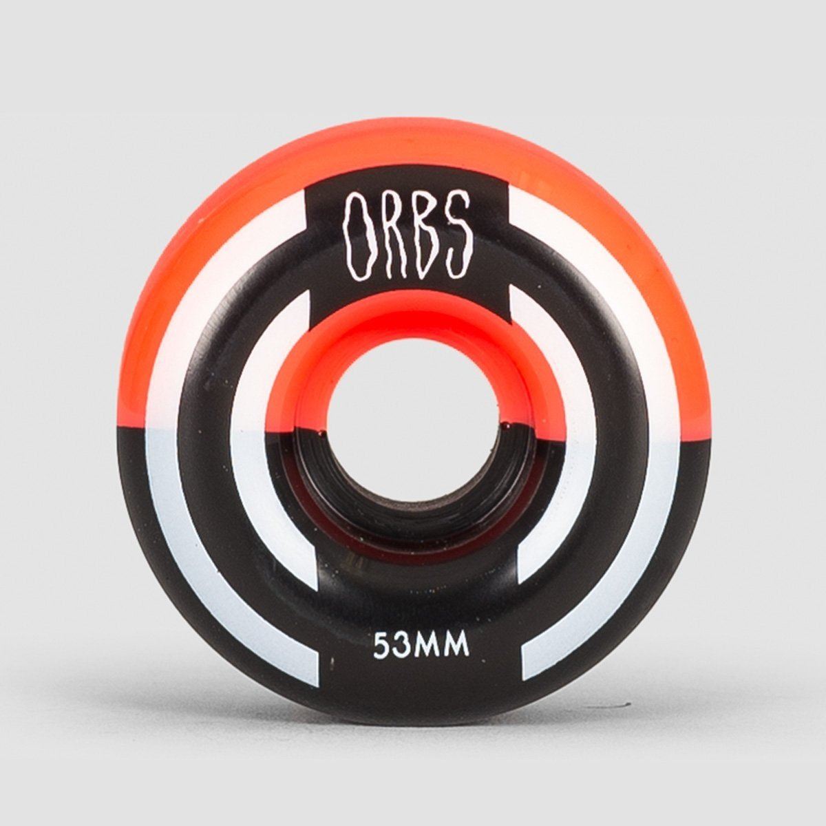 Welcome Orbs Apparitions Splits 99A Skateboard Wheels Coral/Black 53mm