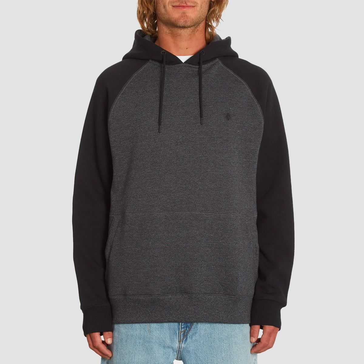 Volcom Homak Pullover Hoodie Heather Grey