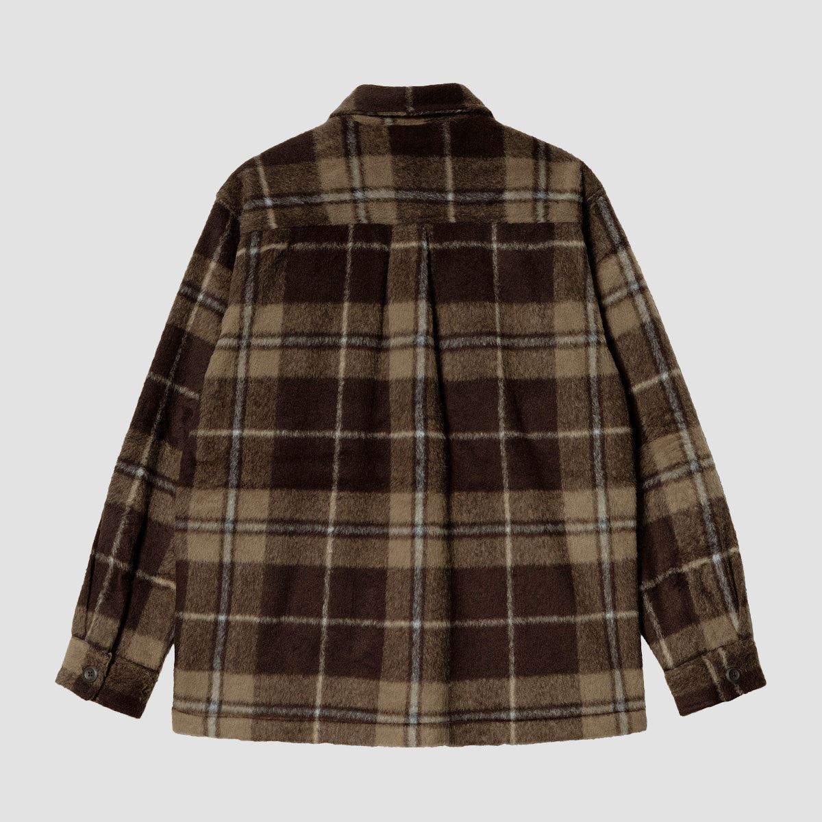 Carhartt WIP Manning Check Shirt Jacket Dark Umber/Leather