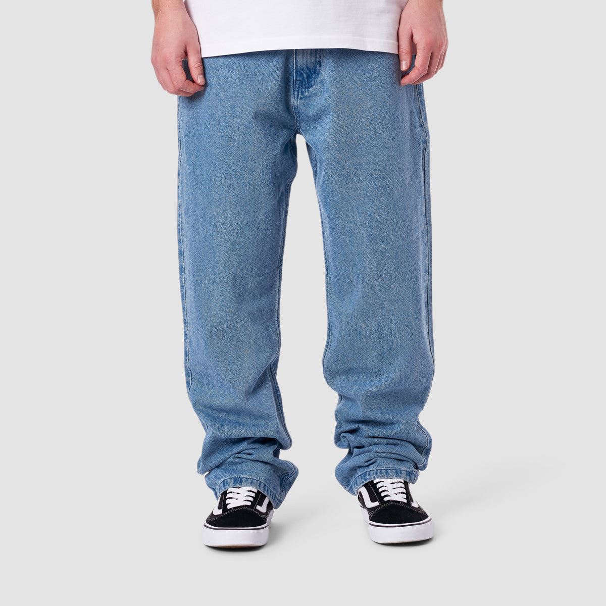 eS Baggy Denim Jeans Light Blue