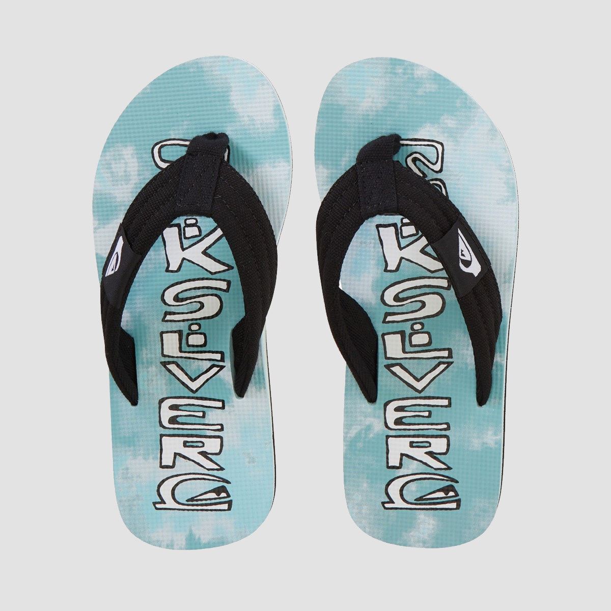 Quiksilver Molokai Layback Flip-Flops Blue 1 - Kids