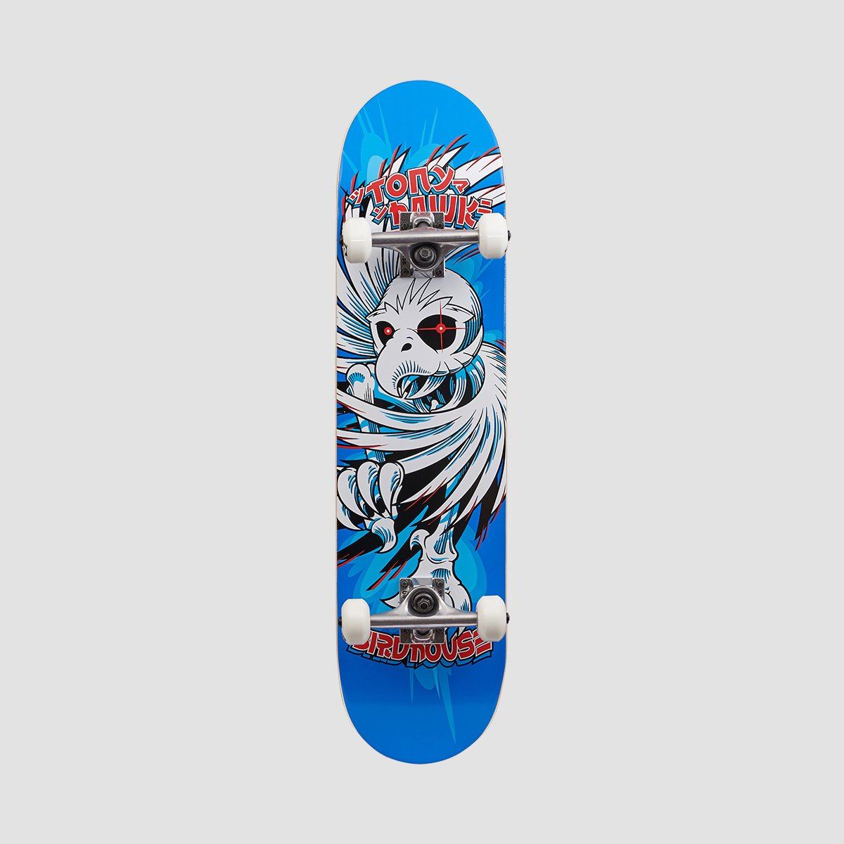 Birdhouse Tony Hawk Spiral Stage 1 Skateboard Blue - 7.75"