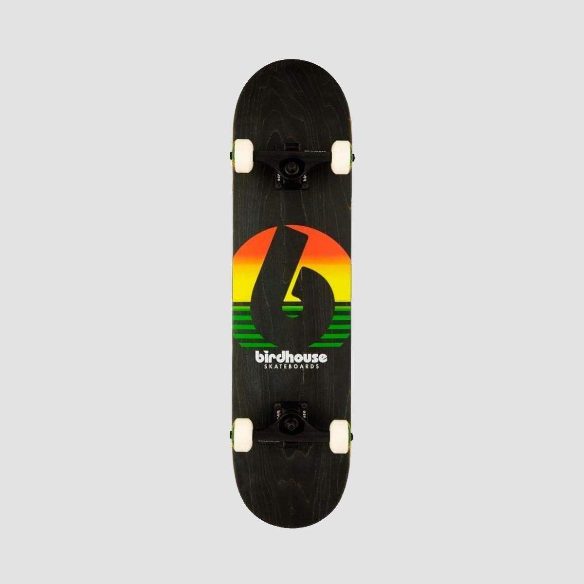 Birdhouse Sunset Stage 3 Skateboard Rasta - 7.75"
