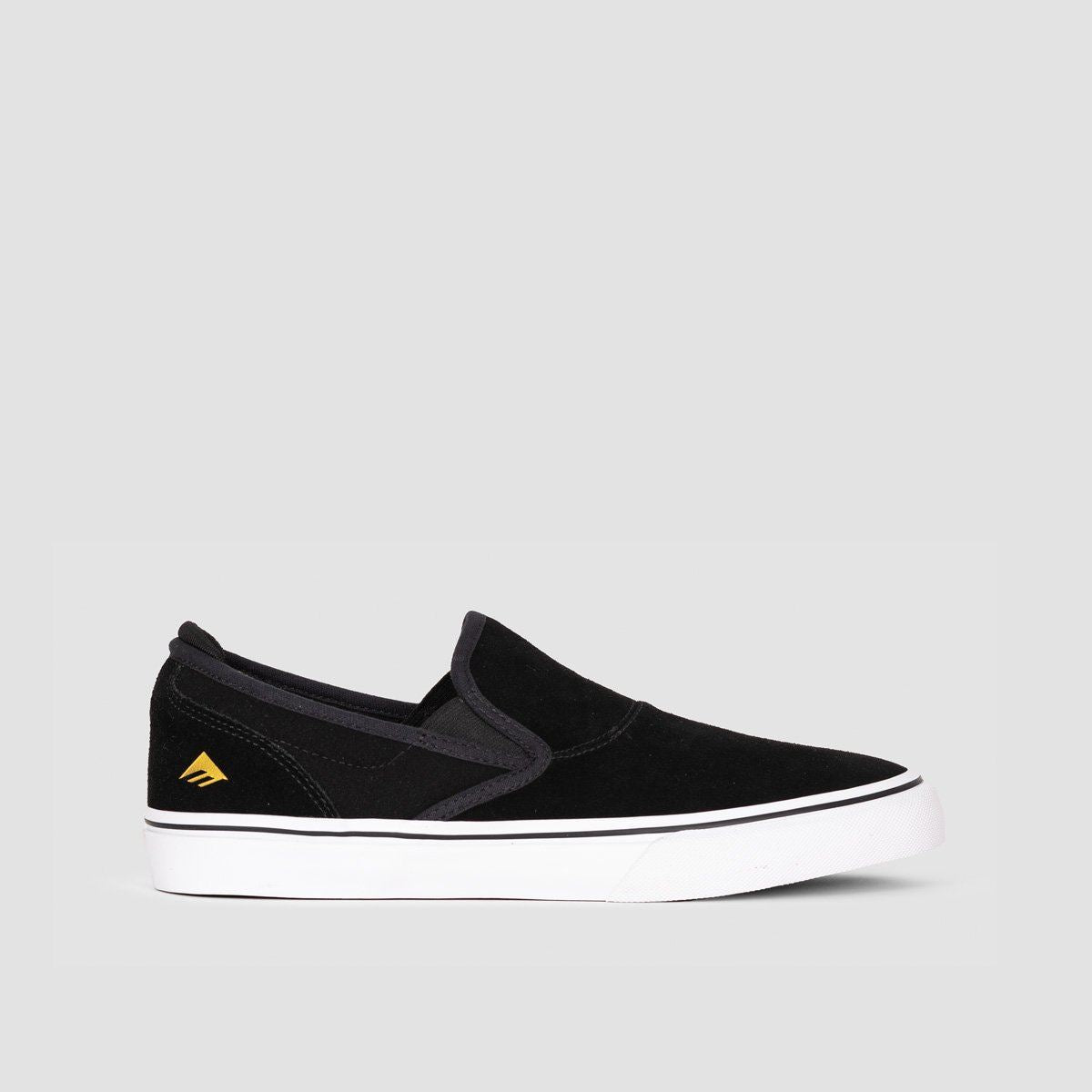 Emerica Wino G6 Slip-On Shoes - Black/White/Gold